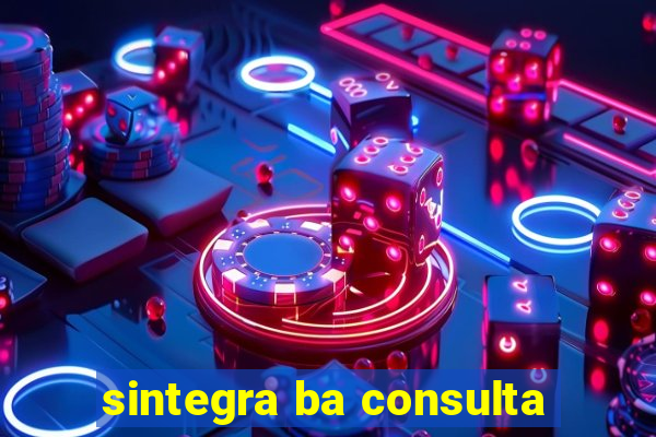 sintegra ba consulta